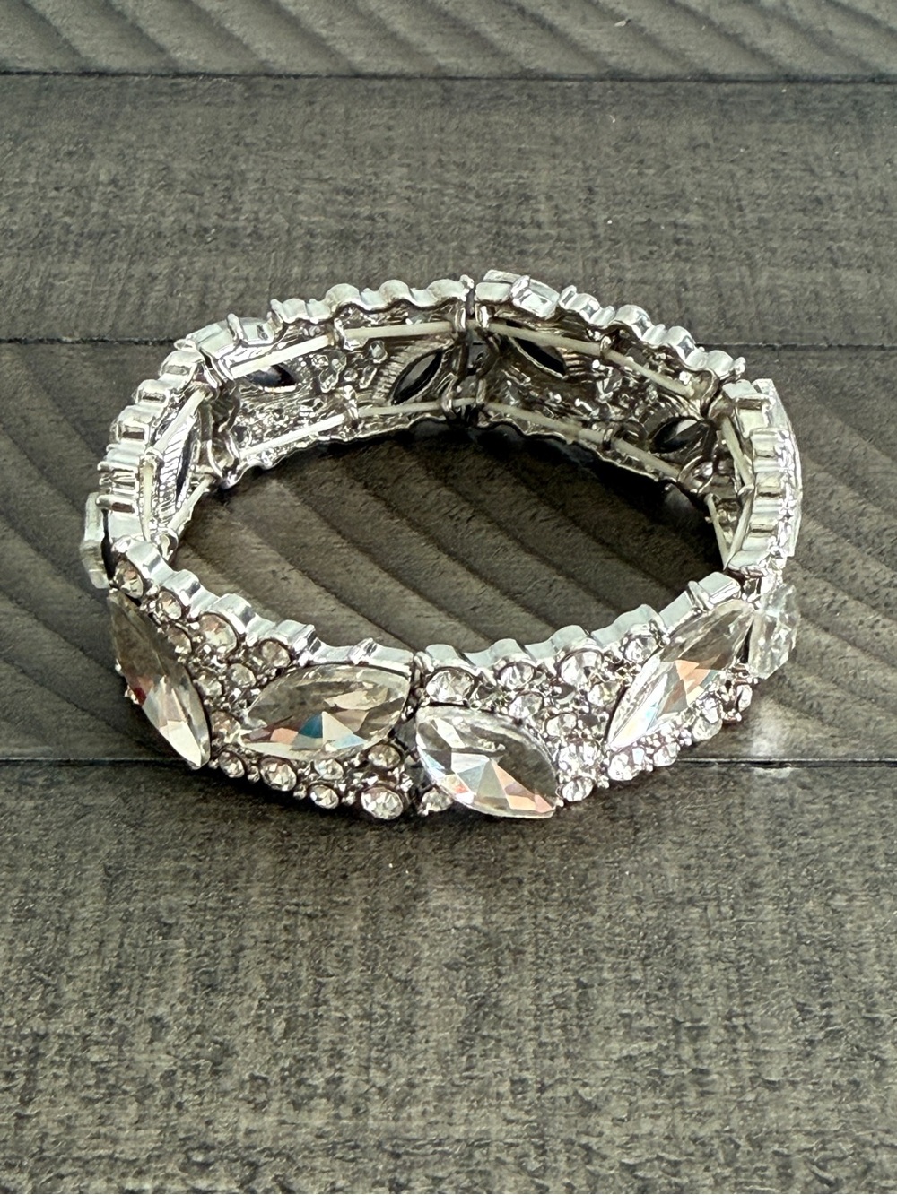 Paparazzi I Have Chills - White Bracelet - Costume Jewelry